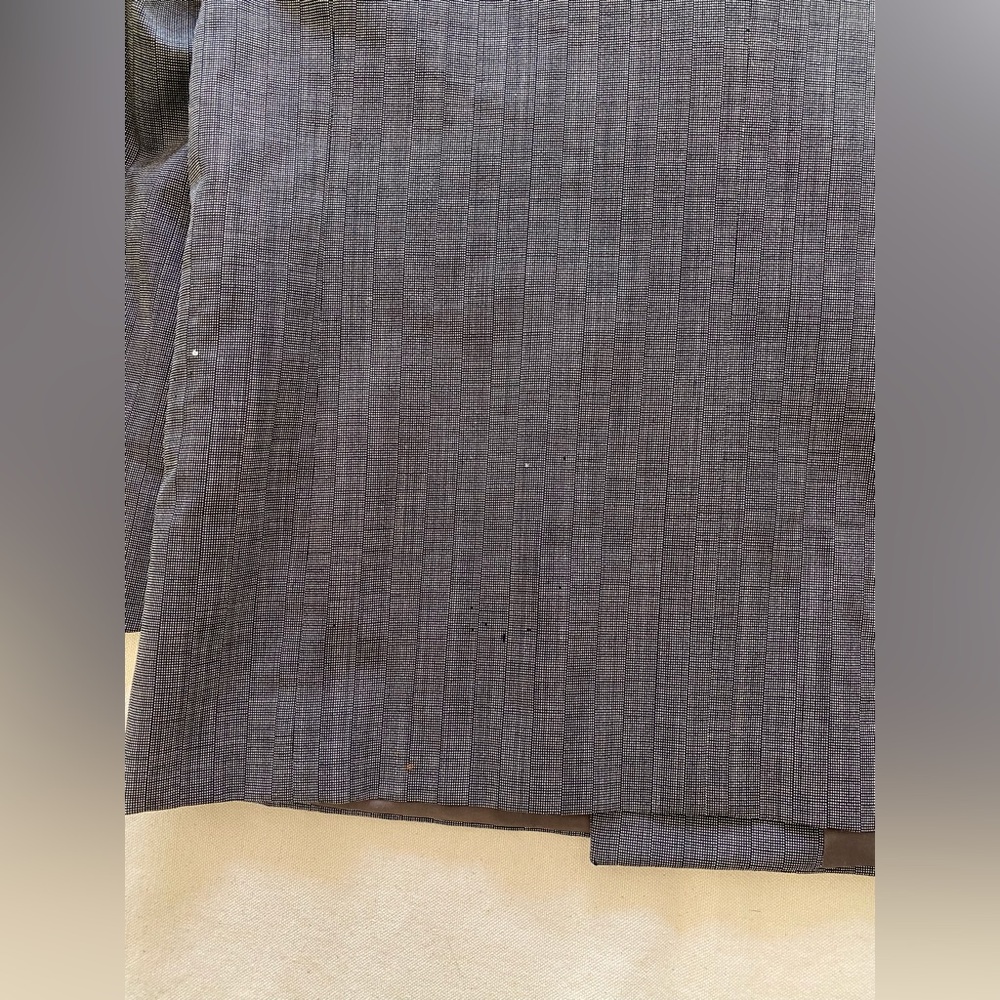 Vintage Yves Saint Laurent Gray Double-Breasted Men's Blazer w Matching Pants - Picture 9 of 16